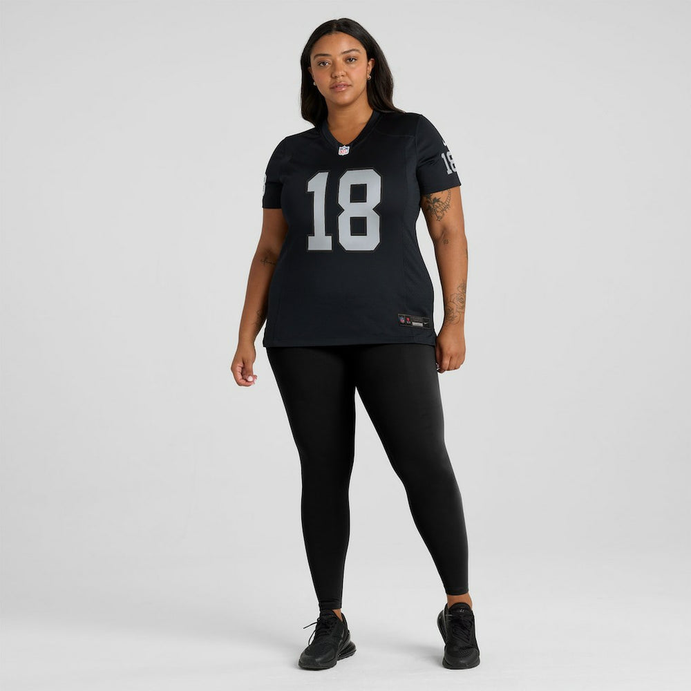 Jack Bech Las Vegas Raiders Women's Team Game Jersey Black | Nike for Sale