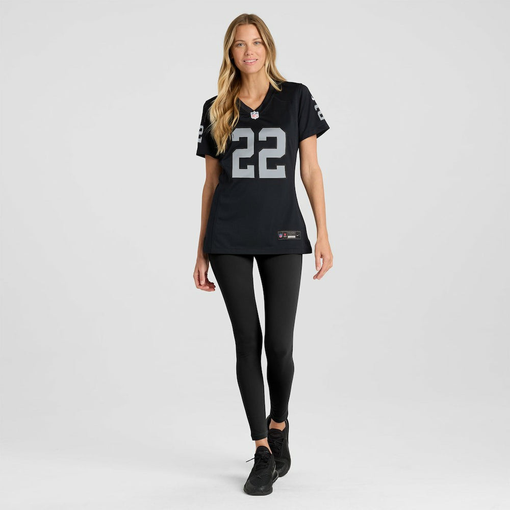 Eric Stokes Las Vegas Raiders Women's Team Game Jersey Black | Nike for Sale