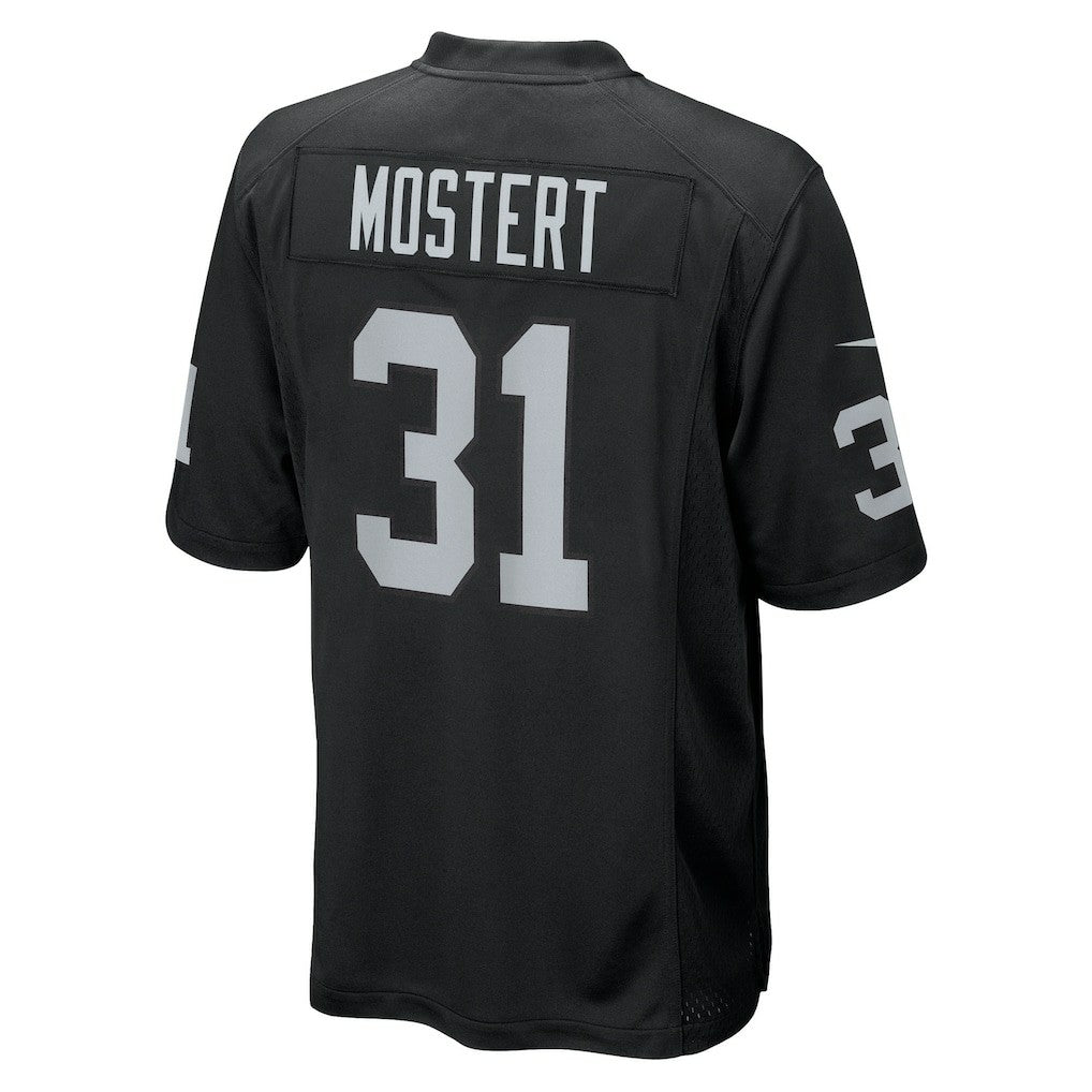 Raheem Mostert Las Vegas Raiders Team Game Jersey Black | Nike for Sale