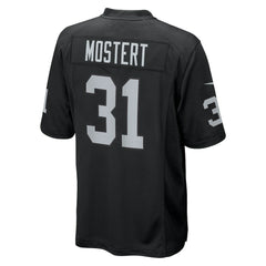Raheem Mostert Las Vegas Raiders Team Game Jersey Black | Nike for Sale