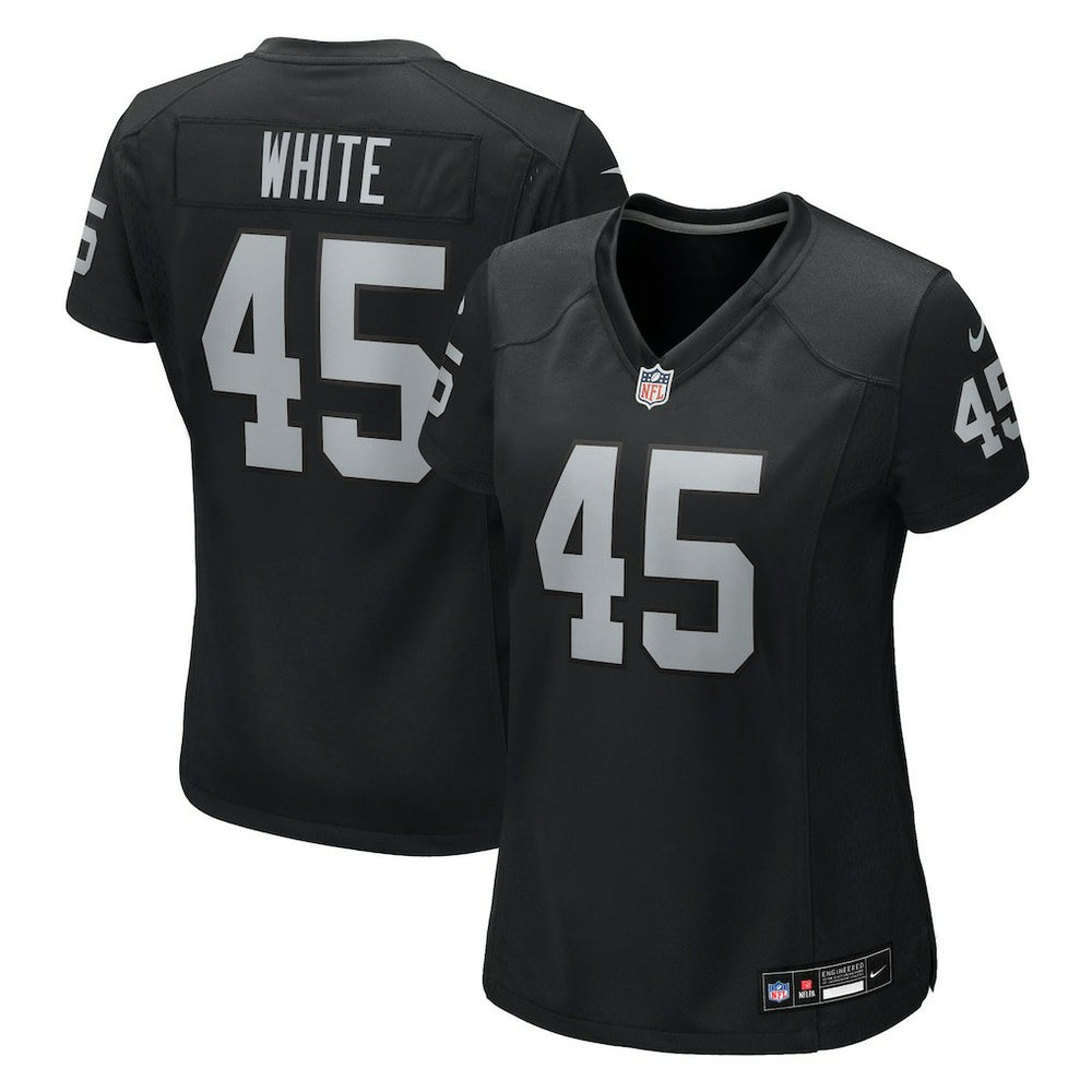 Devin White Las Vegas Raiders Women's Team Game Jersey Black | Nike for Sale