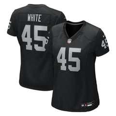 Devin White Las Vegas Raiders Women's Team Game Jersey Black | Nike for Sale