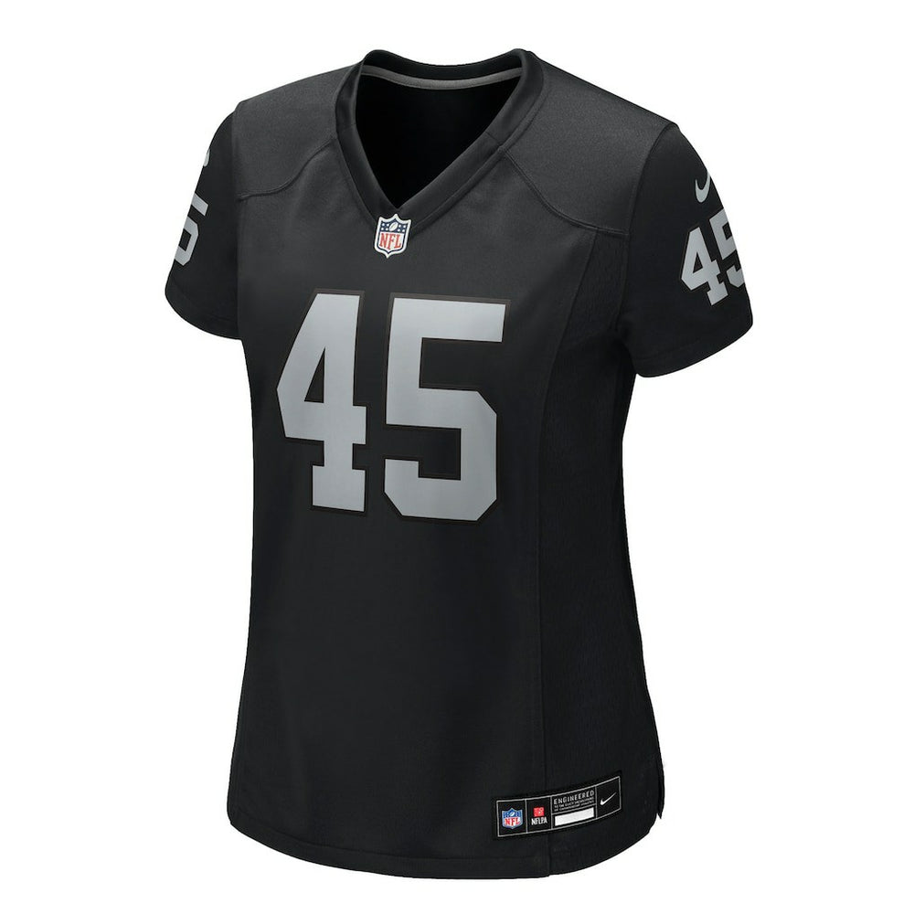 Devin White Las Vegas Raiders Women's Team Game Jersey Black | Nike for Sale