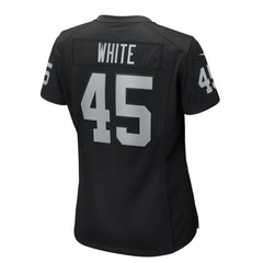 Devin White Las Vegas Raiders Women's Team Game Jersey Black | Nike for Sale