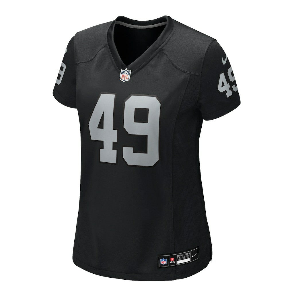 Charles Snowden Las Vegas Raiders Women's Team Game Jersey Black | Nike for Sale
