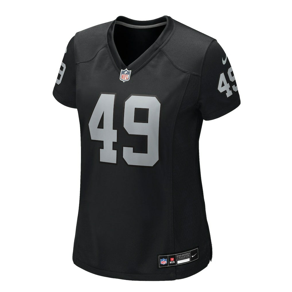 Charles Snowden Las Vegas Raiders Women's Team Game Jersey Black | Nike for Sale