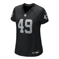 Charles Snowden Las Vegas Raiders Women's Team Game Jersey Black | Nike for Sale