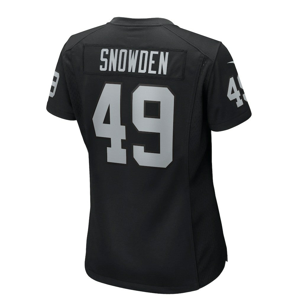 Charles Snowden Las Vegas Raiders Women's Team Game Jersey Black | Nike for Sale
