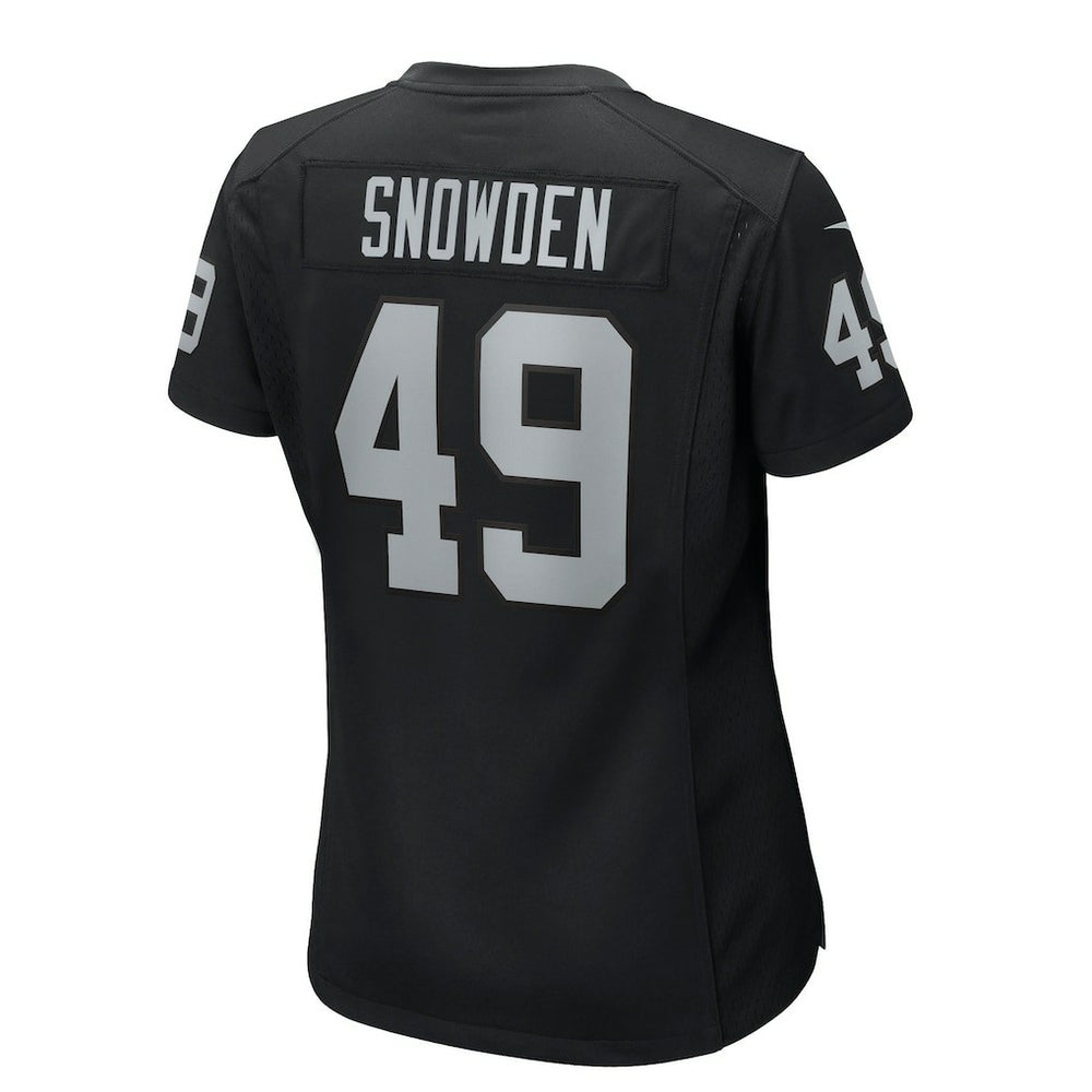 Charles Snowden Las Vegas Raiders Women's Team Game Jersey Black | Nike for Sale