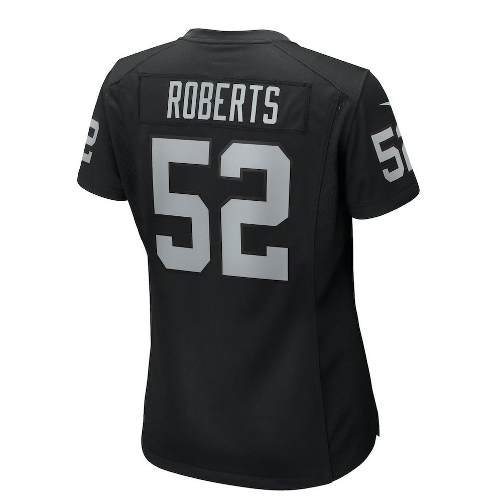 Elandon Roberts Las Vegas Raiders Women's Team Game Jersey Black | Nike for Sale