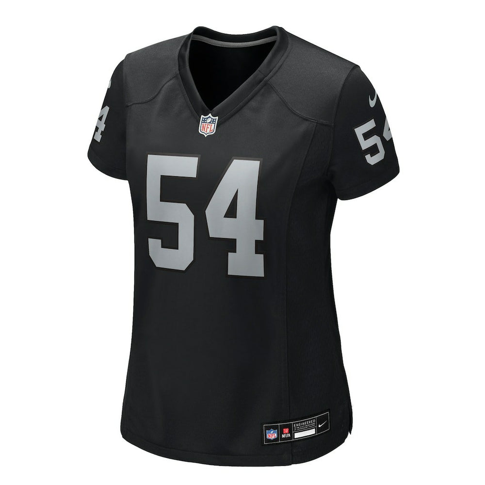Brennan Jackson Las Vegas Raiders Women's Team Game Jersey Black | Nike for Sale
