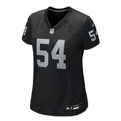 Brennan Jackson Las Vegas Raiders Women's Team Game Jersey Black | Nike for Sale