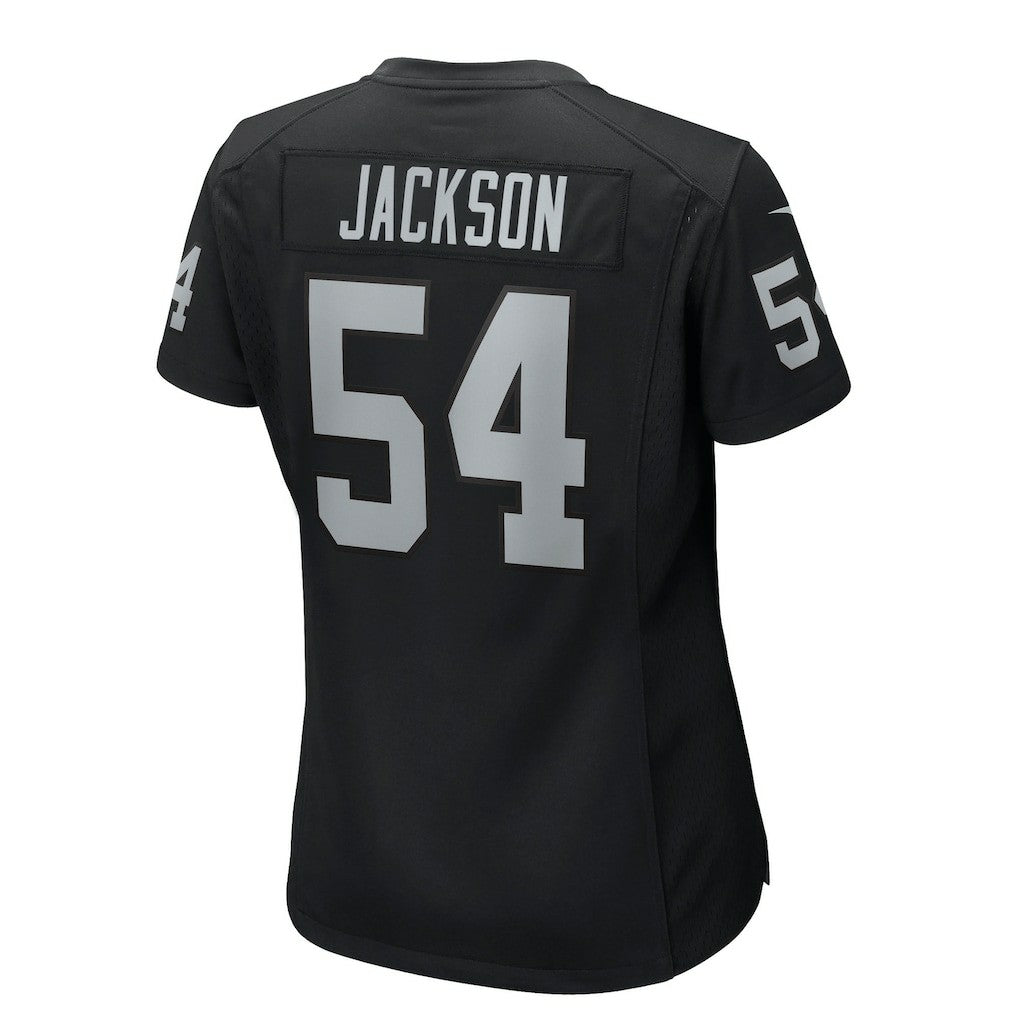 Brennan Jackson Las Vegas Raiders Women's Team Game Jersey Black | Nike for Sale