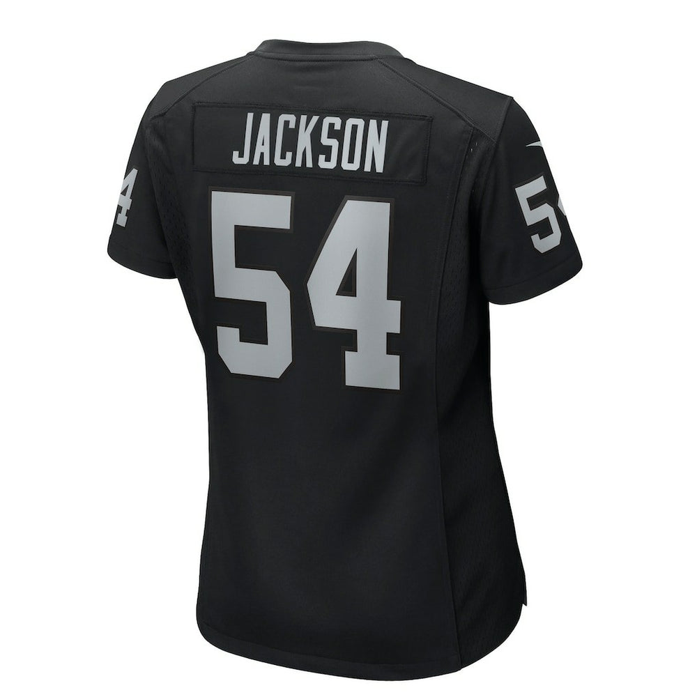 Brennan Jackson Las Vegas Raiders Women's Team Game Jersey Black | Nike for Sale