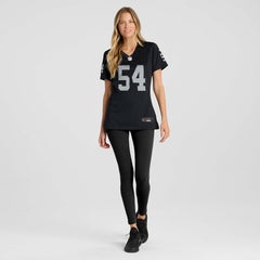 Brennan Jackson Las Vegas Raiders Women's Team Game Jersey Black | Nike for Sale