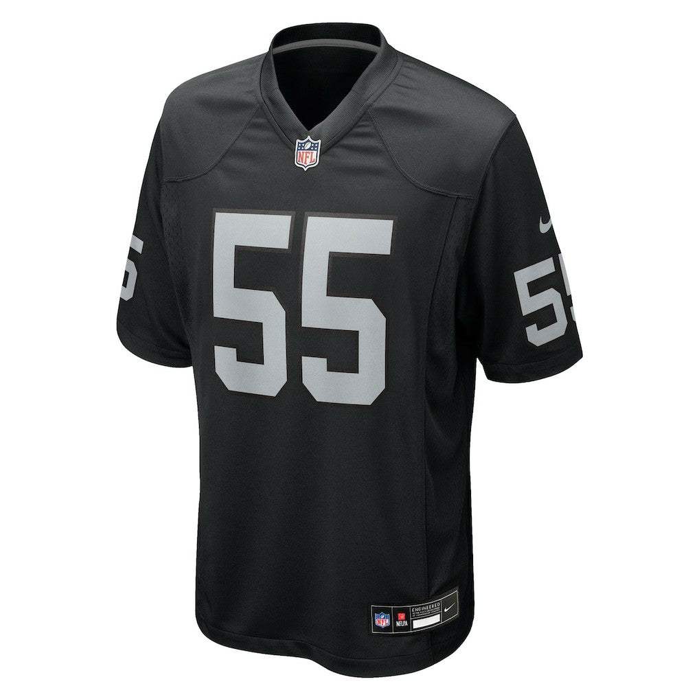 Cody Lindenberg Las Vegas Raiders Team Game Jersey Black | Nike for Sale