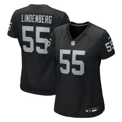 Cody Lindenberg Las Vegas Raiders Women's Team Game Jersey Black | Nike for Sale