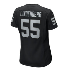 Cody Lindenberg Las Vegas Raiders Women's Team Game Jersey Black | Nike for Sale