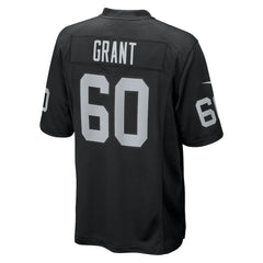 Charles Grant Las Vegas Raiders Team Game Jersey Black | Nike for Sale