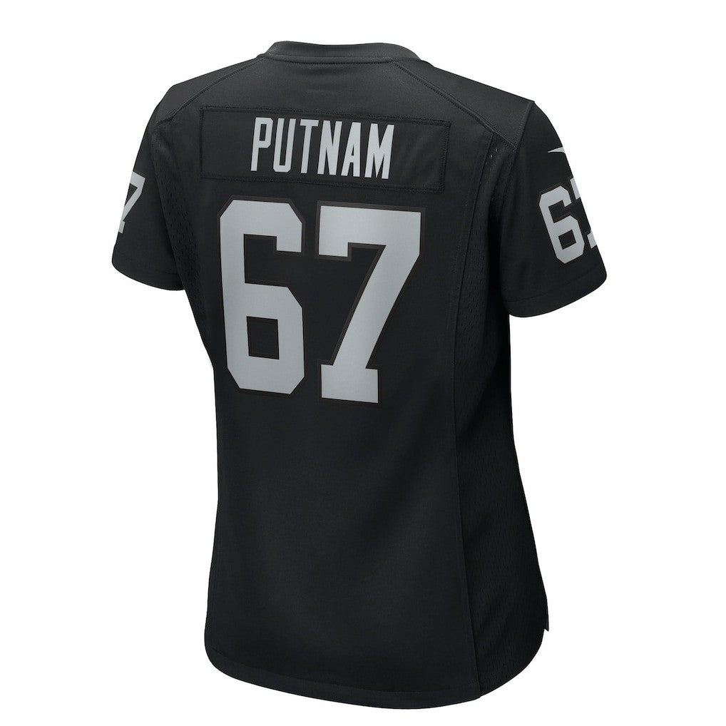 Will Putnam Las Vegas Raiders Women's Team Game Jersey Black | Nike for Sale