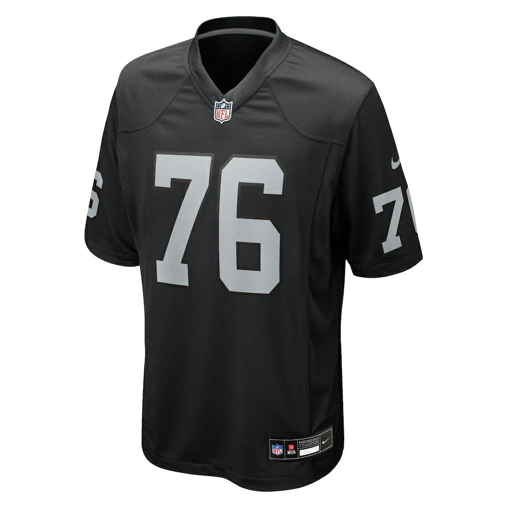 Caleb Rogers Las Vegas Raiders Team Game Jersey Black | Nike for Sale