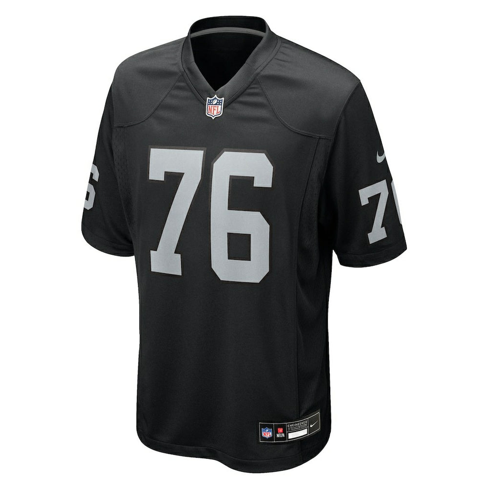 Caleb Rogers Las Vegas Raiders Team Game Jersey Black | Nike for Sale