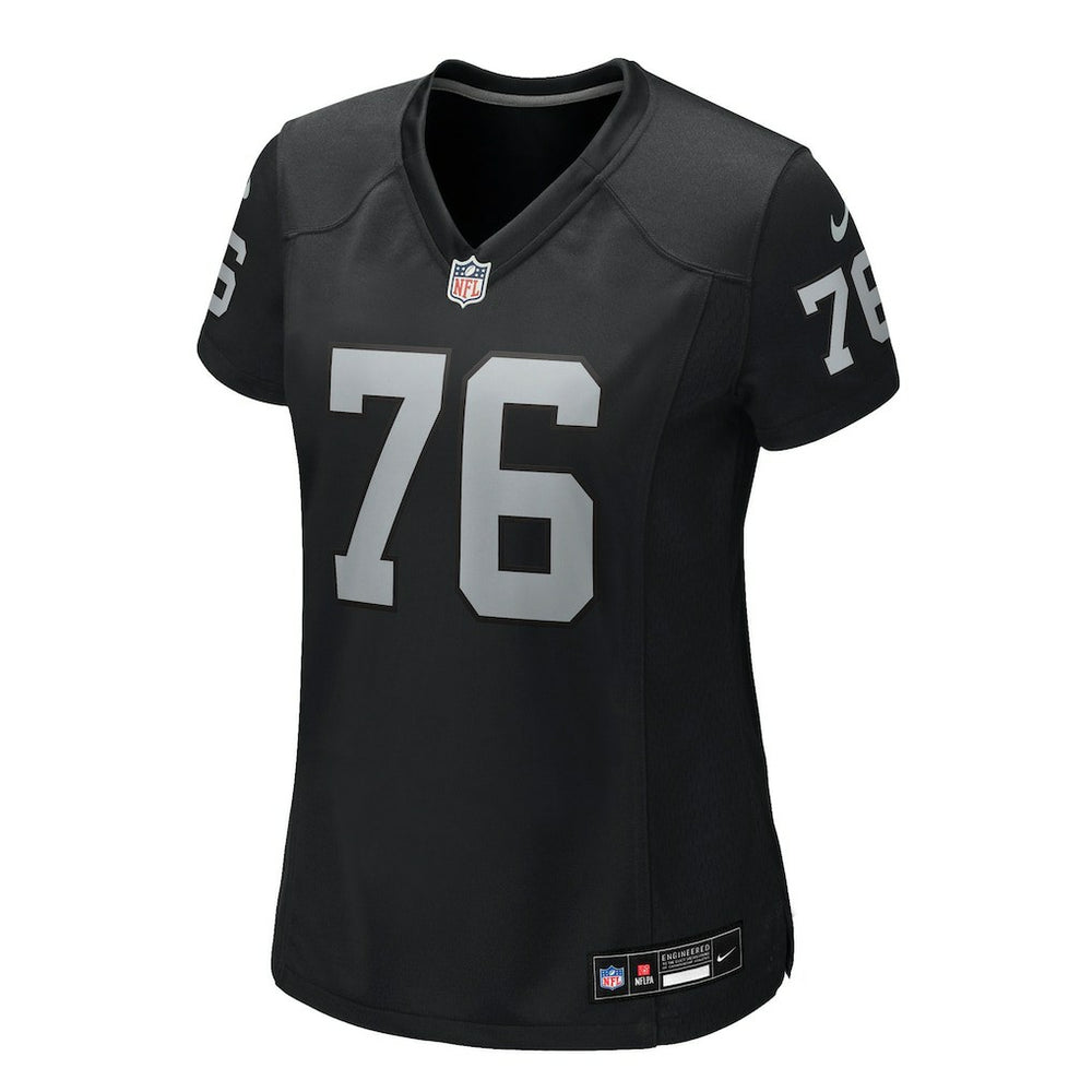 Caleb Rogers Las Vegas Raiders Women's Team Game Jersey Black | Nike for Sale