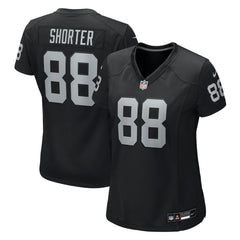 Justin Shorter Las Vegas Raiders Women's Team Game Jersey Black | Nike for Sale