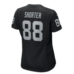 Justin Shorter Las Vegas Raiders Women's Team Game Jersey Black | Nike for Sale