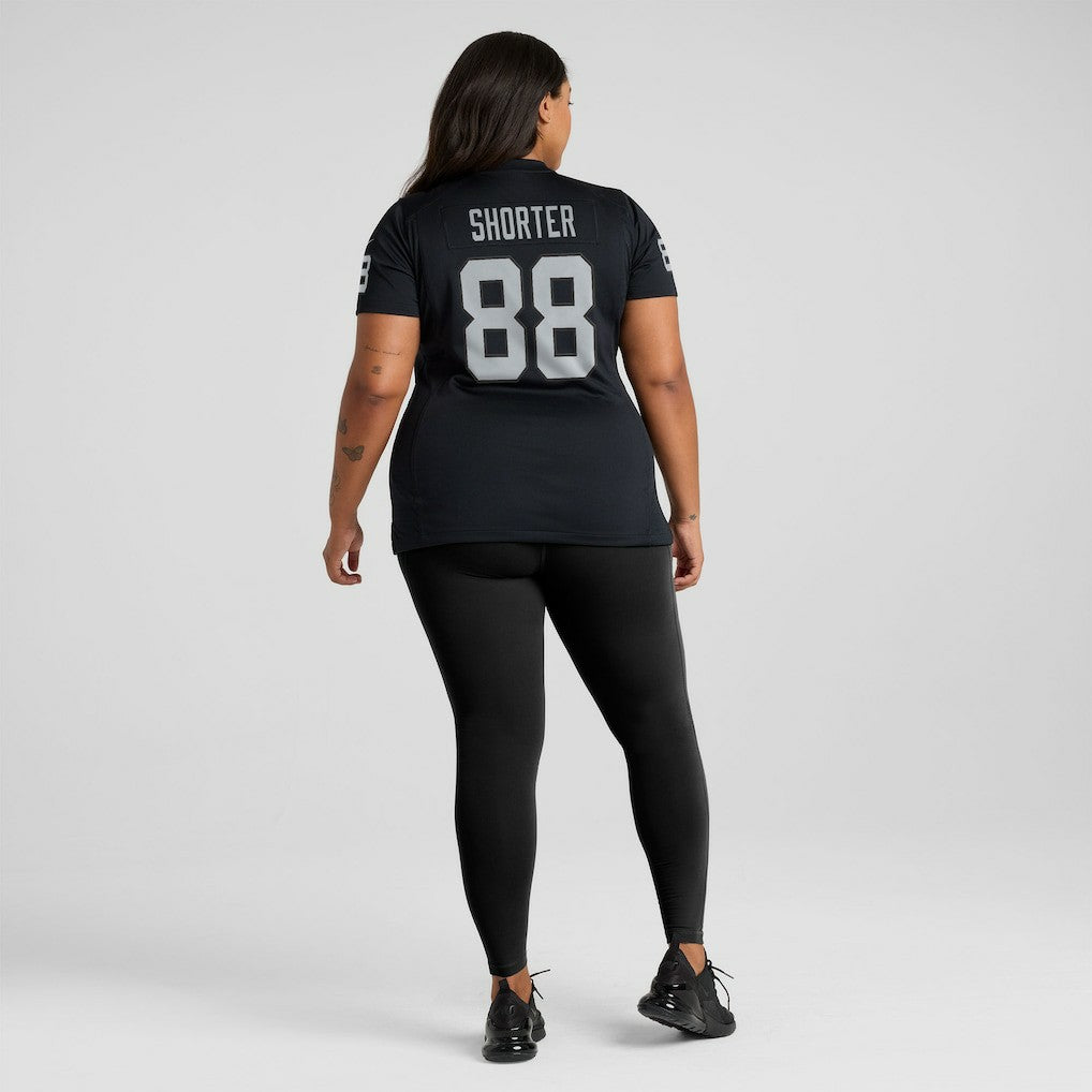 Justin Shorter Las Vegas Raiders Women's Team Game Jersey Black | Nike for Sale