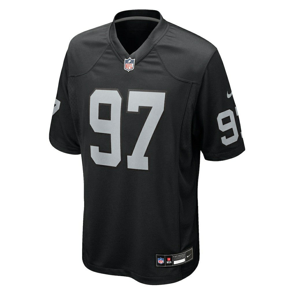 Tonka Hemingway Las Vegas Raiders Team Game Jersey Black | Nike for Sale