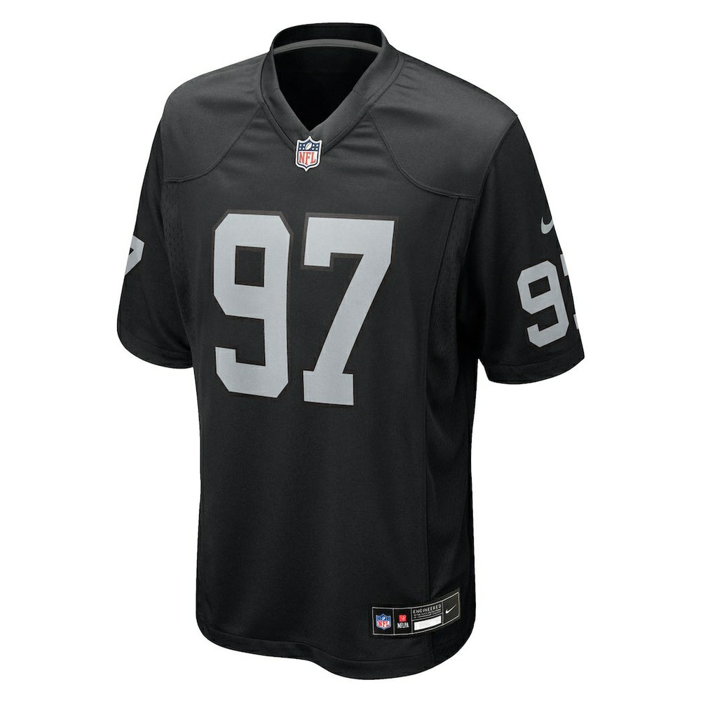 Tonka Hemingway Las Vegas Raiders Team Game Jersey Black | Nike for Sale