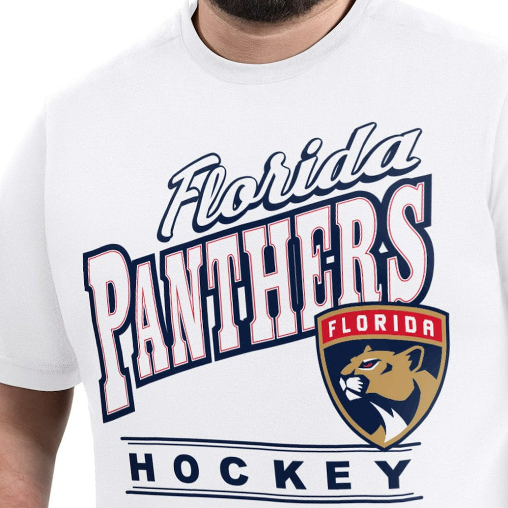 Florida Panthers G-III Sports by Carl Banks Adaptive Headliner T-Shirt - White - NHL