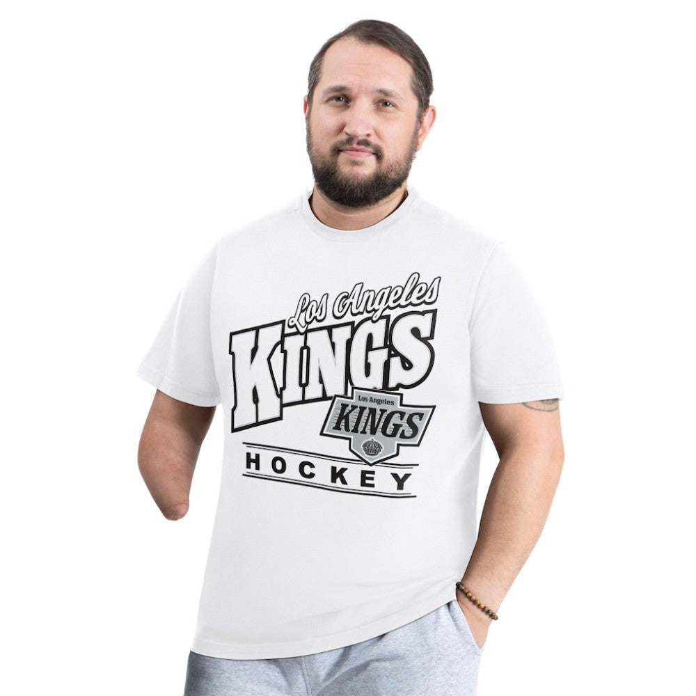 Los Angeles Kings G-III Sports by Carl Banks Adaptive Headliner T-Shirt - White - NHL