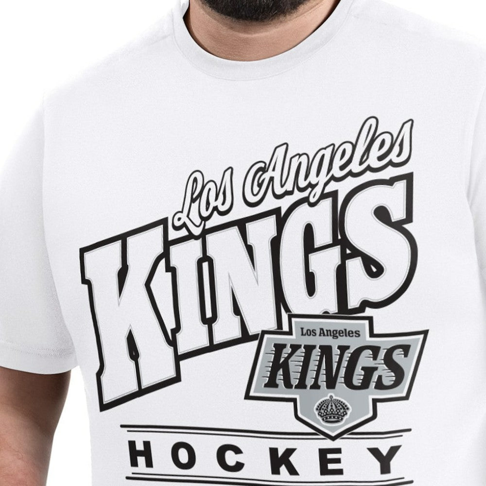 Los Angeles Kings G-III Sports by Carl Banks Adaptive Headliner T-Shirt - White - NHL
