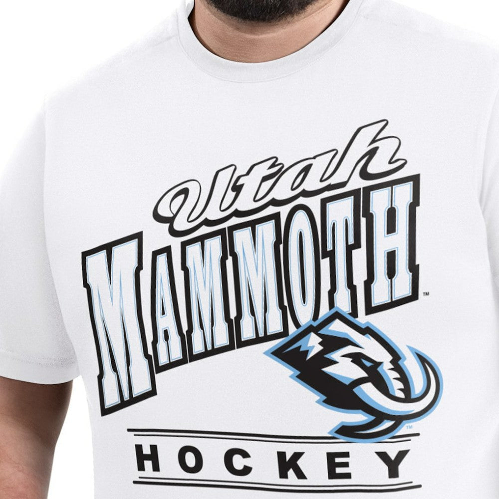 Utah Mammoth G-III Sports by Carl Banks Adaptive Headliner T-Shirt - White - NHL