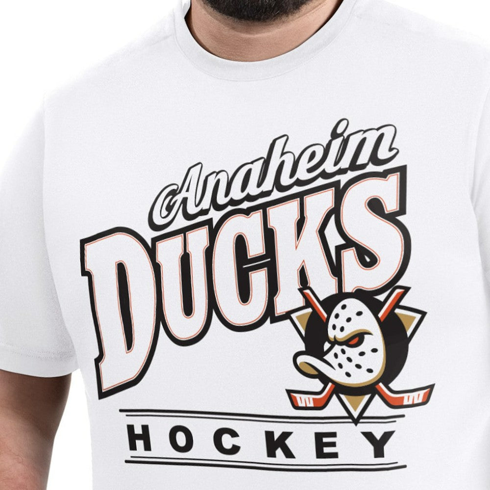 Anaheim Ducks G-III Sports by Carl Banks Adaptive Headliner T-Shirt - White - NHL