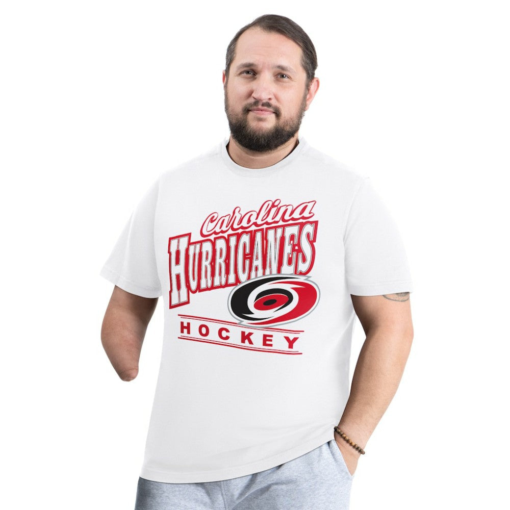 Carolina Hurricanes G-III Sports by Carl Banks Adaptive Headliner T-Shirt - White - NHL