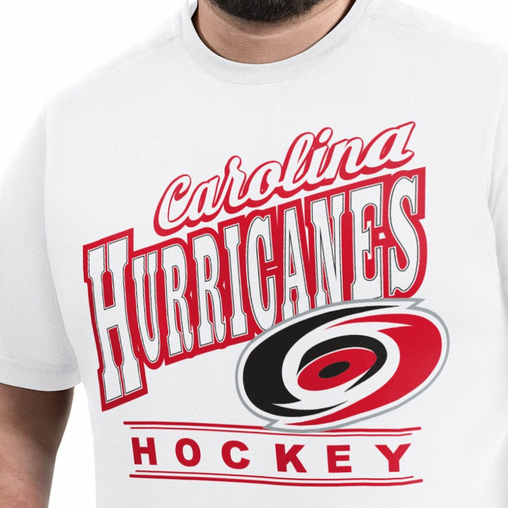 Carolina Hurricanes G-III Sports by Carl Banks Adaptive Headliner T-Shirt - White - NHL