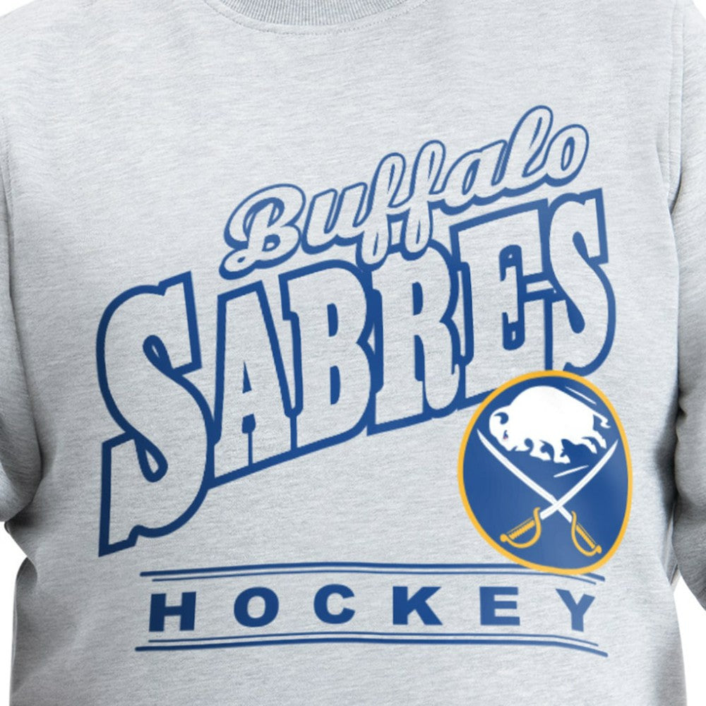 Buffalo Sabres G-III Sports by Carl Banks Adaptive Headliner Fleece Sweatshirt - Gray - NHL