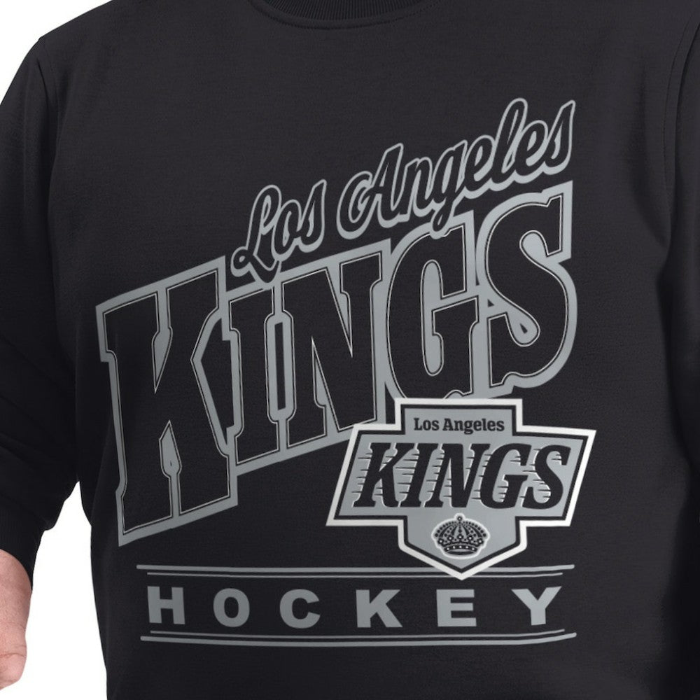Los Angeles Kings G-III Sports by Carl Banks Adaptive Headliner Fleece Sweatshirt - Black - NHL