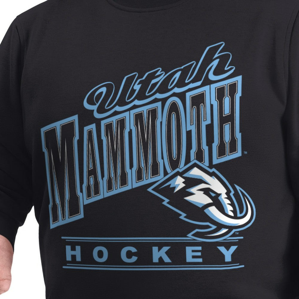 Utah Mammoth G-III Sports by Carl Banks Adaptive Headliner Fleece Sweatshirt - Black - NHL