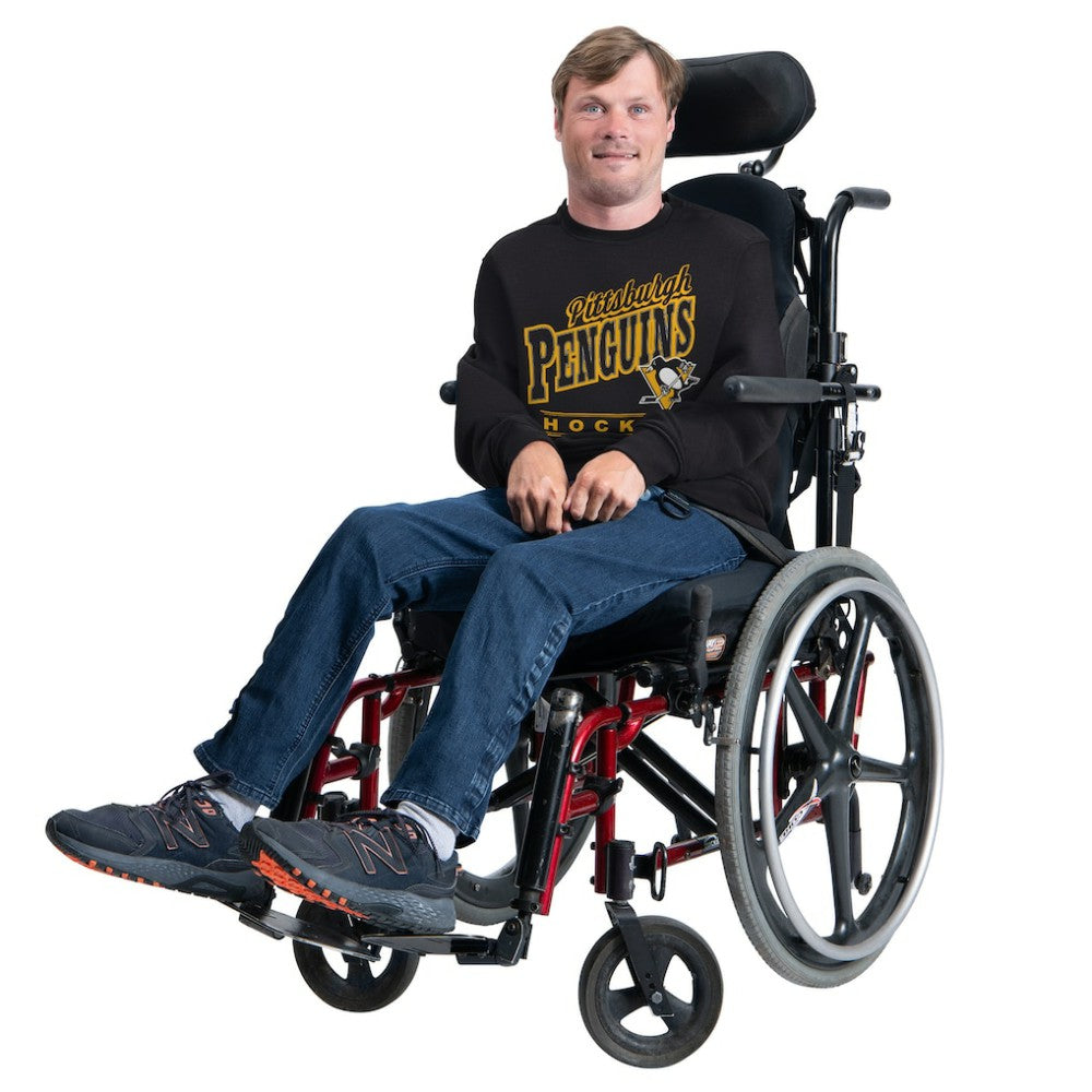 Pittsburgh Penguins G-III Sports by Carl Banks Adaptive Headliner Fleece Sweatshirt - Black - NHL