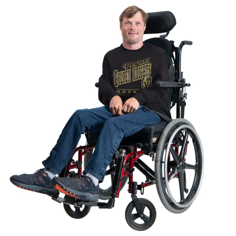Vegas Golden Knights G-III Sports by Carl Banks Adaptive Headliner Fleece Sweatshirt - Black - NHL