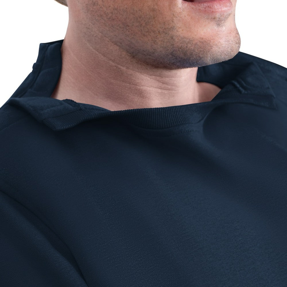 Nashville Predators G-III Sports by Carl Banks Adaptive Headliner Fleece Sweatshirt - Navy - NHL