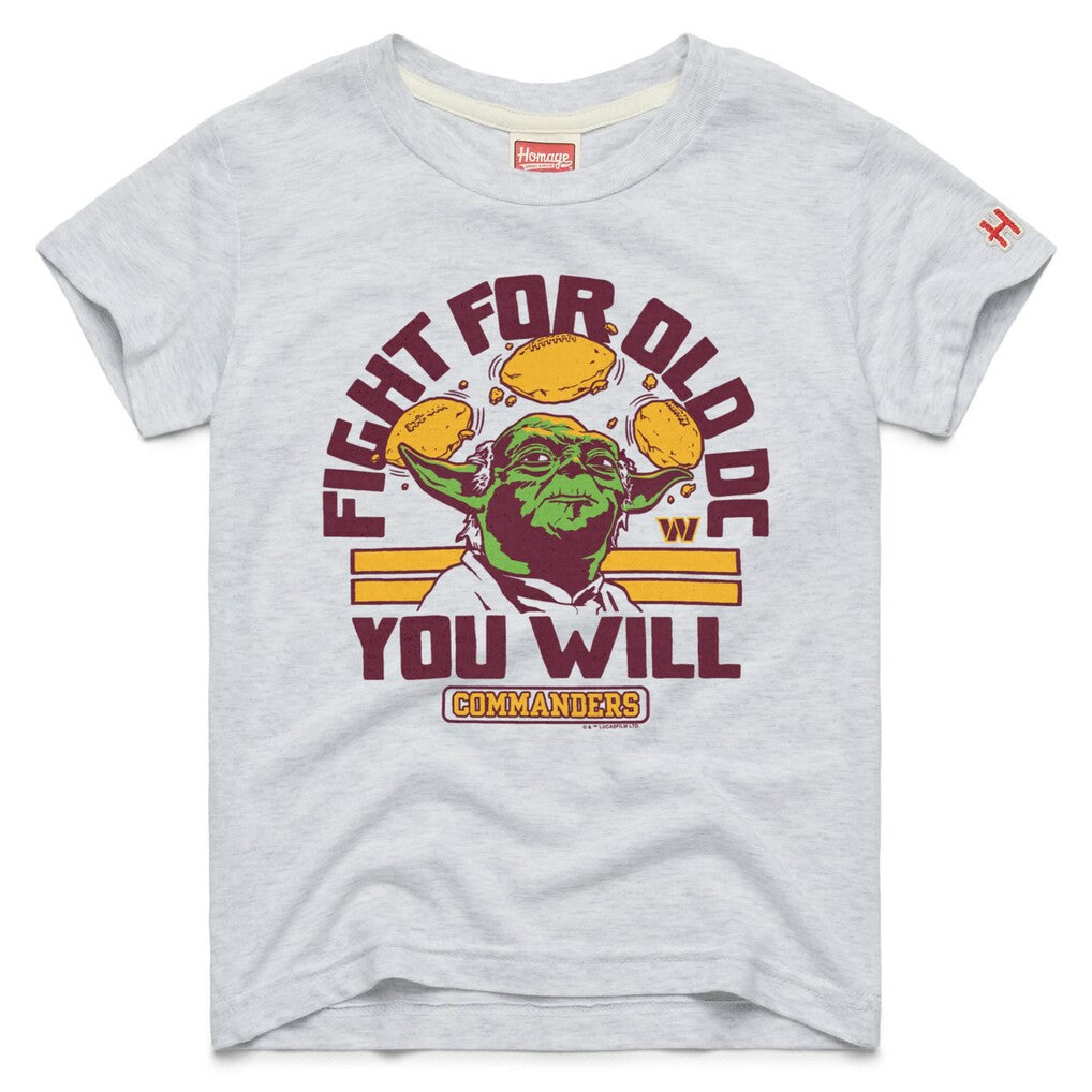 Washington Commanders Homage Youth Star Wars x NFL Tri-Blend T-Shirt White | NFL