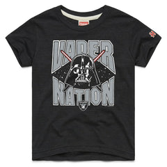 Las Vegas Raiders Homage Youth Star Wars x NFL Tri-Blend T-Shirt Black | NFL