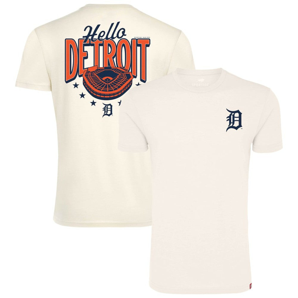 Detroit Tigers Sportiqe Unisex Hello Detroit Duke Oversized T-Shirt - MLB