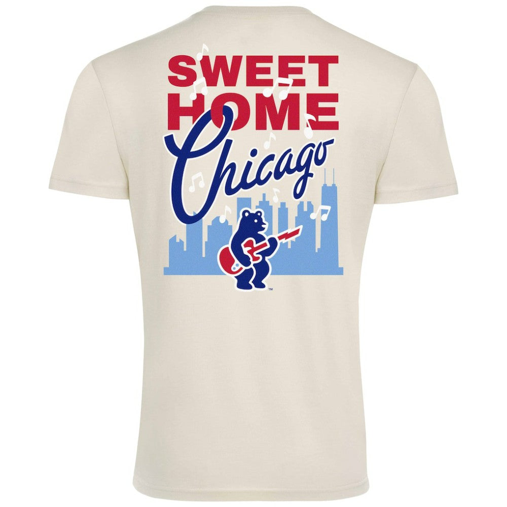 Chicago Cubs Sportiqe Unisex Sweet Home Chicago Comfy Tri-Blend Jersey T-Shirt - MLB