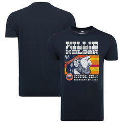 Houston Astros x Willie Nelson Sportiqe Unisex Comfy Tri-Blend T-Shirt - MLB